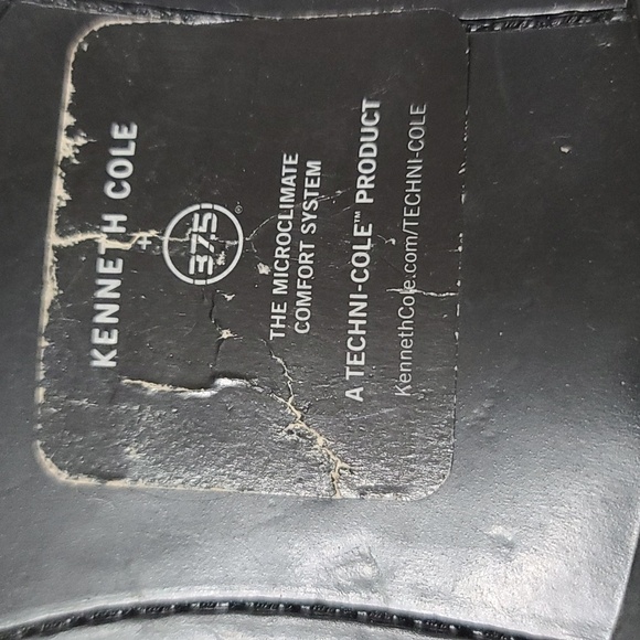 Kenneth Cole NY Techni-Cole Mens Dress Shoes Black Leather Laces Sz 13M EUC - Picture 10 of 12